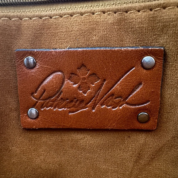 Patricia Nash Ebbe Woven Straw Sibari Canteen Crossbody – OS - Picture 3 of 7